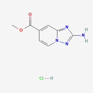 Methyl 2-amino-[1,2,4]triazolo[1,5-a]pyridine-7-carboxylate hydrochloride