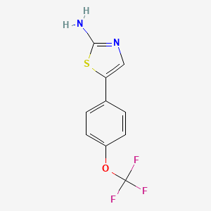 5-(4-(Trifluoromethoxy)phenyl)thiazol-2-amine