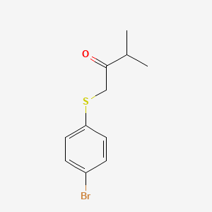 1-((4-Bromophenyl)thio)-3-methylbutan-2-one