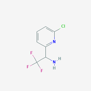 1-(6-Chloropyridin-2-YL)-2,2,2-trifluoroethanamine