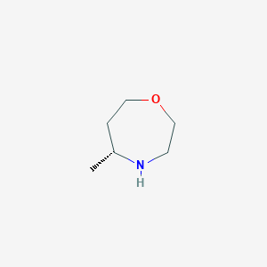 molecular formula C6H13NO B13479087 (R)-5-Methyl-1,4-oxazepane 