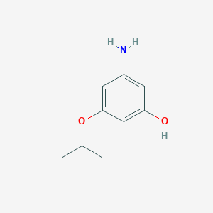 3-Amino-5-(1-methylethoxy)-phenol