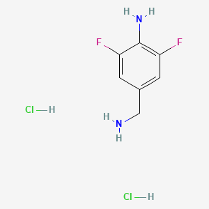 4-(Aminomethyl)-2,6-difluoroaniline dihydrochloride