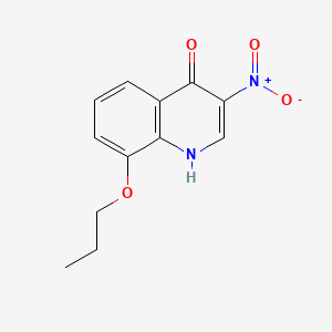 3-Nitro-8-propoxyquinolin-4-ol