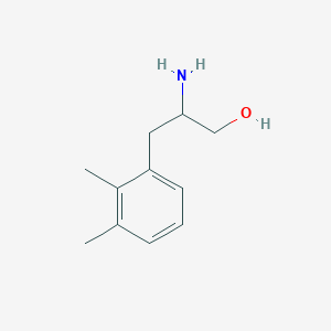 molecular formula C11H17NO B13479339 2-Amino-3-(2,3-dimethylphenyl)propan-1-ol 