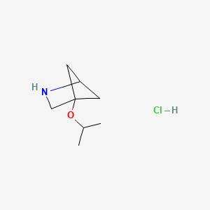 4-(Propan-2-yloxy)-2-azabicyclo[2.1.1]hexane hydrochloride