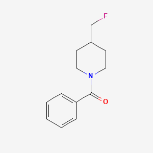 molecular formula C13H16FNO B13479398 1-Benzoyl-4-(fluoromethyl)piperidine 