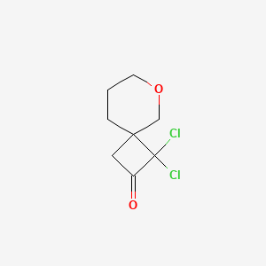 1,1-Dichloro-6-oxaspiro[3.5]nonan-2-one