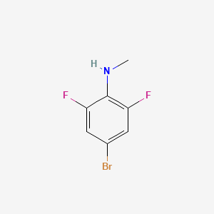 4-Bromo-2,6-difluoro-n-methylaniline