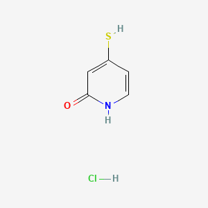 4-Sulfanyl-1,2-dihydropyridin-2-one hydrochloride