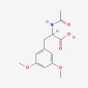 molecular formula C13H17NO5 B13479610 N-Acetyl-3,5-dimethoxyphenylalanine CAS No. 1223-18-3