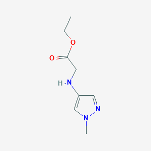 Ethyl (1-methyl-1h-pyrazol-4-yl)glycinate