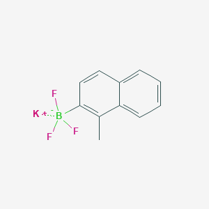 Potassium trifluoro(1-methylnaphthalen-2-yl)boranuide