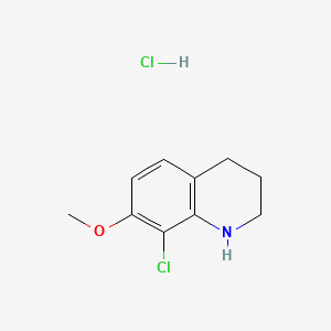 8-Chloro-7-methoxy-1,2,3,4-tetrahydroquinoline hydrochloride