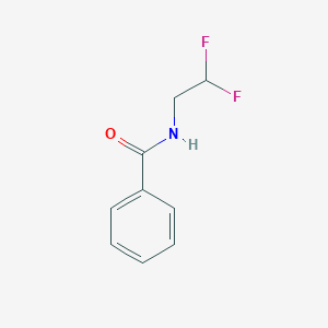 molecular formula C9H9F2NO B13479746 N-(2,2-Difluoroethyl)benzamide 