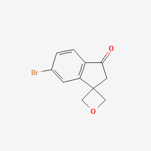 6-Bromo-2,3-dihydrospiro[indene-1,3'-oxetan]-3-one