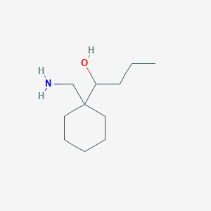 1-(1-(Aminomethyl)cyclohexyl)butan-1-ol