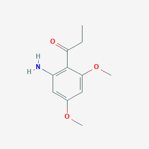 1-(2-Amino-4,6-dimethoxyphenyl)-1-propanone