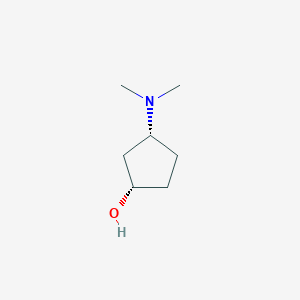 (1S,3R)-3-(Dimethylamino)cyclopentan-1-ol