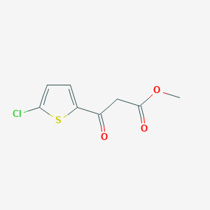 Methyl 3-(5-chlorothiophen-2-yl)-3-oxopropanoate