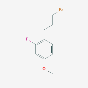 4-(3-Bromopropyl)-3-fluoroanisole