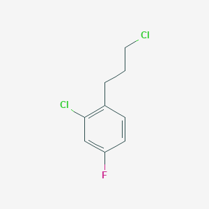 1-Chloro-2-(3-chloropropyl)-5-fluorobenzene