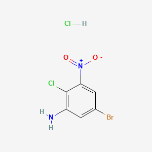 5-Bromo-2-chloro-3-nitroaniline hydrochloride