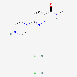 N-methyl-6-(piperazin-1-yl)pyridazine-3-carboxamide dihydrochloride