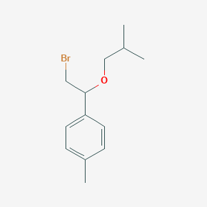 1-(2-Bromo-1-isobutoxyethyl)-4-methylbenzene