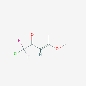 (3E)-1-chloro-1,1-difluoro-4-methoxypent-3-en-2-one