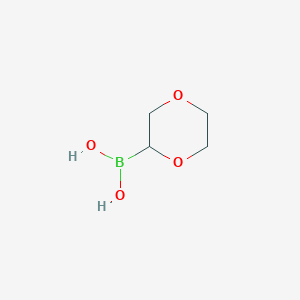 (1,4-Dioxan-2-yl)boronic acid