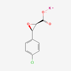 rac-potassium (2R,3S)-3-(4-chlorophenyl)oxirane-2-carboxylate