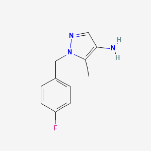 1-(4-Fluorobenzyl)-5-methyl-1h-pyrazol-4-amine