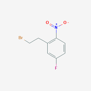 2-(2-Bromoethyl)-4-fluoro-1-nitrobenzene