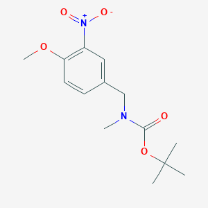 Tert-Butyl 4-methoxy-3-nitrobenzyl(methyl)carbamate