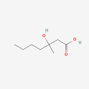 3-Hydroxy-3-methylheptanoic acid