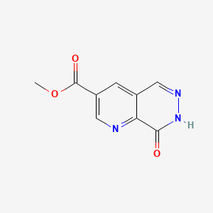 methyl 8-oxo-7H,8H-pyrido[2,3-d]pyridazine-3-carboxylate