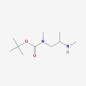 tert-butyl N-methyl-N-[2-(methylamino)propyl]carbamate