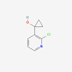 1-(2-Chloropyridin-3-yl)cyclopropan-1-ol