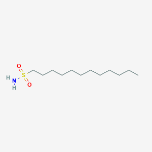 molecular formula C12H27NO2S B13480609 Dodecane-1-sulfonamide CAS No. 73945-38-7