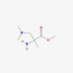 Methyl 2-amino-3-(dimethylamino)-2-methylpropanoate