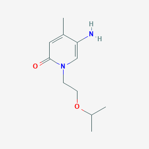 5-Amino-1-(2-isopropoxyethyl)-4-methylpyridin-2(1h)-one