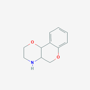 3,4,4A,10b-tetrahydro-2h,5h-chromeno[4,3-b][1,4]oxazine