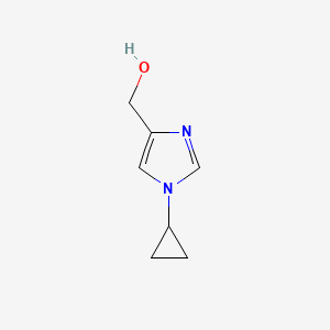 (1-cyclopropyl-1H-imidazol-4-yl)methanol