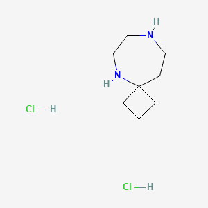 5,8-Diazaspiro[3.6]decane dihydrochloride