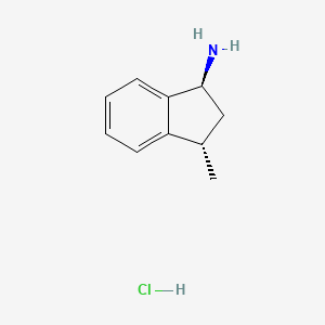 (1S,3S)-3-methyl-2,3-dihydro-1H-inden-1-amine hydrochloride