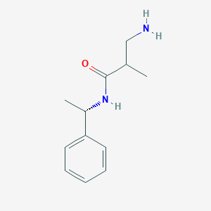 3-Amino-2-methyl-N-((S)-1-phenylethyl)propanamide