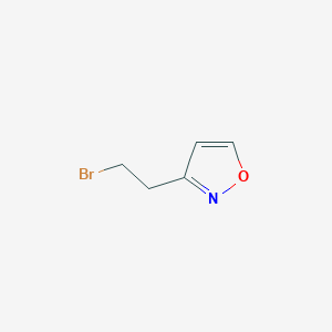 3-(2-Bromoethyl)-1,2-oxazole