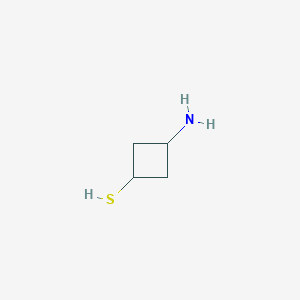 3-Aminocyclobutane-1-thiol