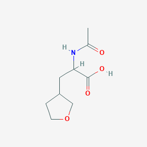 2-Acetamido-3-(oxolan-3-yl)propanoic acid